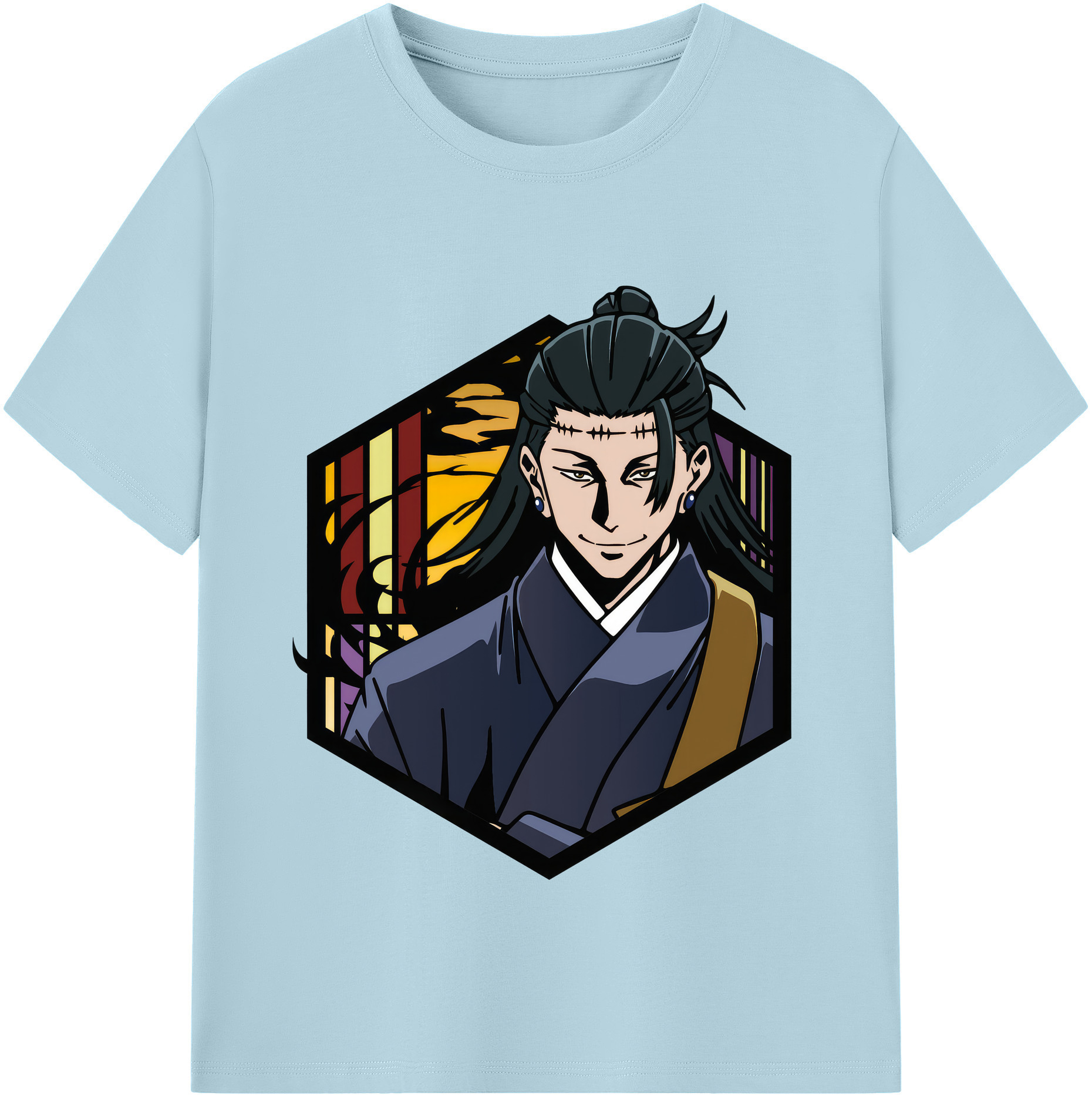 （画像用） 呪術廻戦 Jujutsu Kaisen 綿100％半袖Tシャツ（フロントプリント）